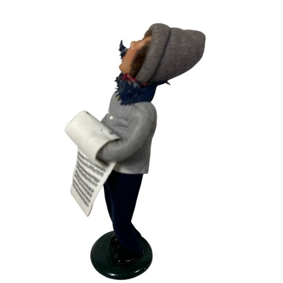 Pair Byers Choice Victorian Boy Girl Caroler Signed & Numbered 1996 1997 - Picture 6 of 16